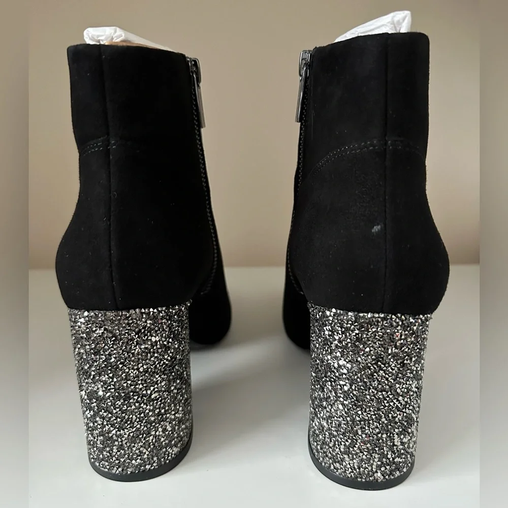 Michael Kors Cher Ankle Boot with Glitter Heel - Picture 6 of 9